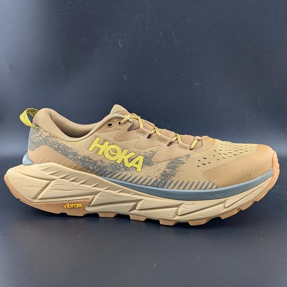 HOKA Skyline Float X Brown Pollen Hiking Shoes 114160-FLX Mens Size 11.5 Hoka