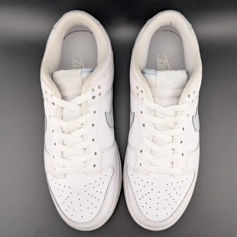 Nike Men's Size 7 / Womans 8.5 Dunk Low Pure Platinum DV0831-101 SoleComfort.shoes