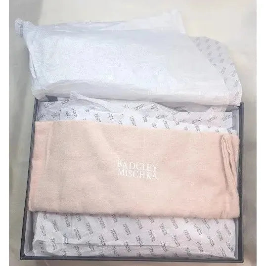 Badgley Mischka Clara Women's Embellished Strap Evening Shoe Size US 11 EU 42 Badgley Mischka