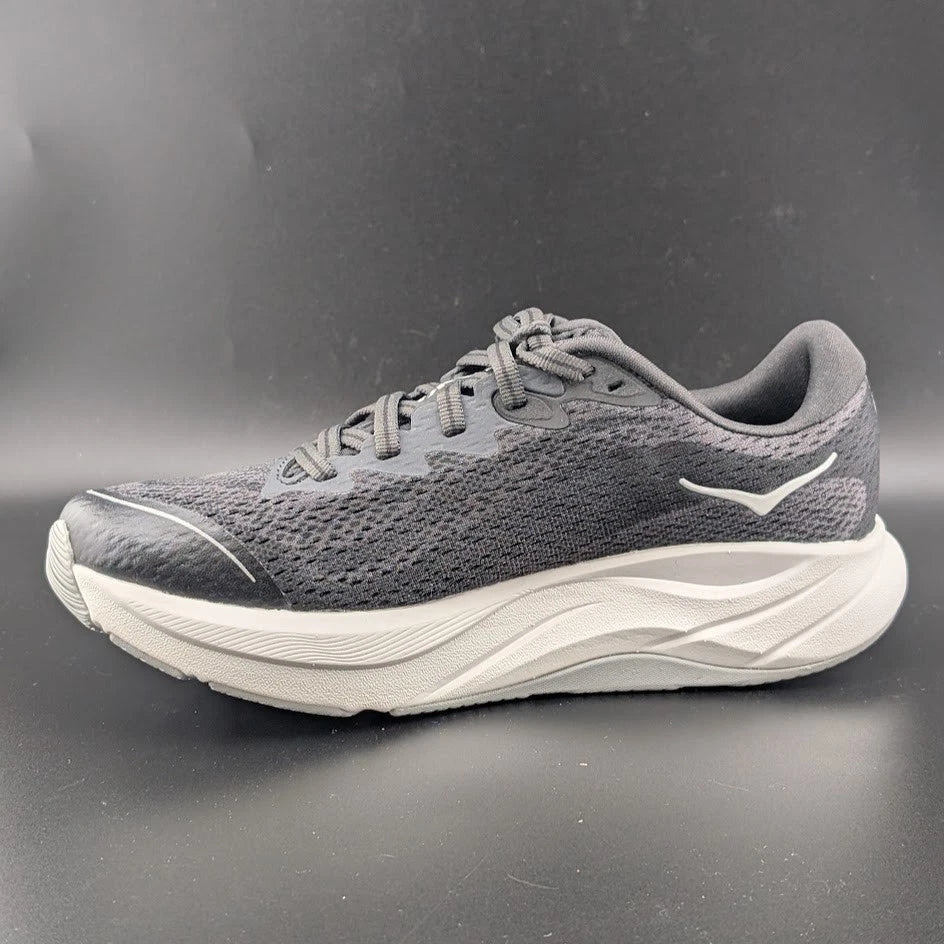 Hoka Rincon 4 Kids Sizes 4Y or 6.5Y / Women's Sizes 5.5M or 8M STK 1168874 Black on White Hoka
