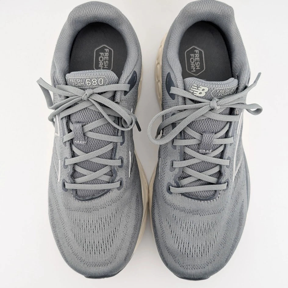 New Balance Fresh Foam 680 V8 D Wide NB Slate Grey Women's Size 8.5 /Men's Sz 7 SoleComfort.shoes