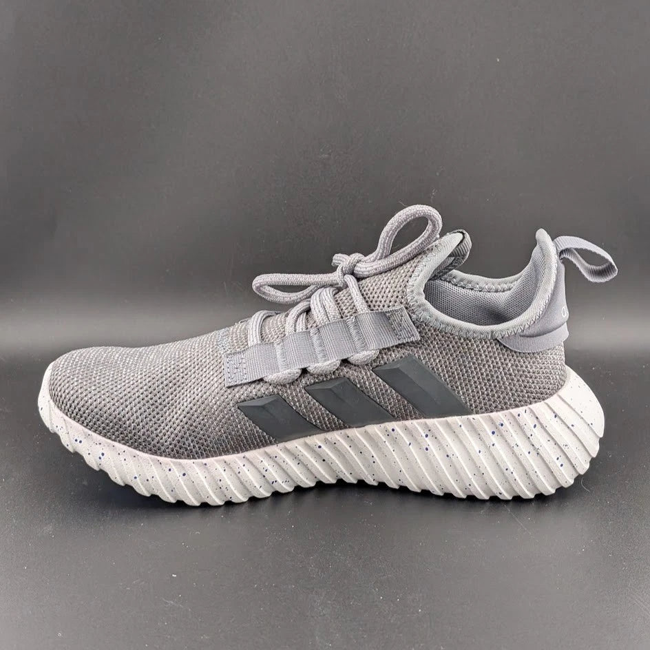 adidas Kaptir 3.0 Size 7.5 Wide Slip-on Running Sneaker Men's Shoes Gray Blue SoleComfort.shoes