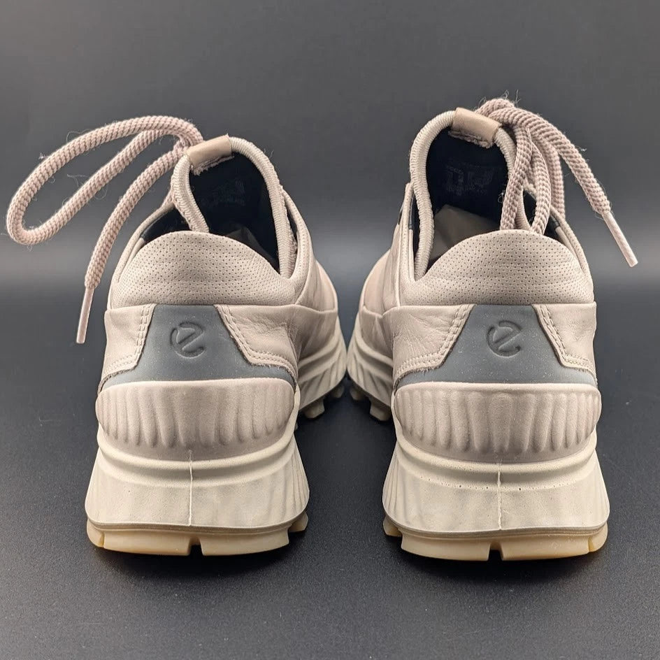 Ecco Exostrike Low Gray/Beige Sporty Comfort Goretex Women's Shoe SZ EU 35/ US 4 SoleComfort.shoes