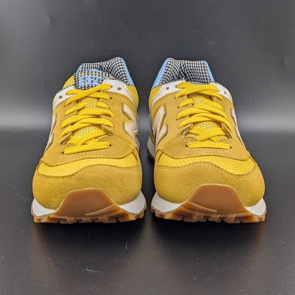 New Balance Women's Size 7.5B 574 Picnic Pack Yellow Shoes Sneakers WL574SPF SoleComfort.shoes