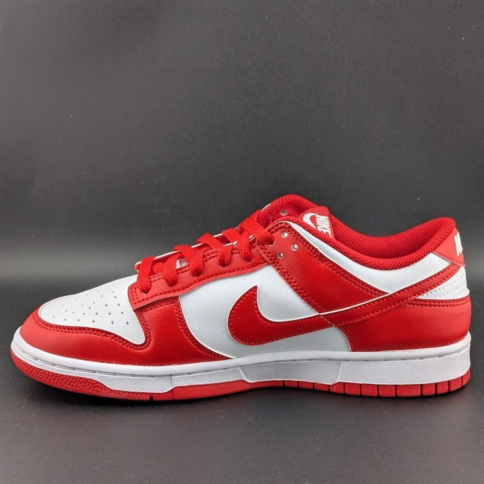 Nike Dunk Low White University Red White | US Men's Size 9.5 / Women's 11 Nike