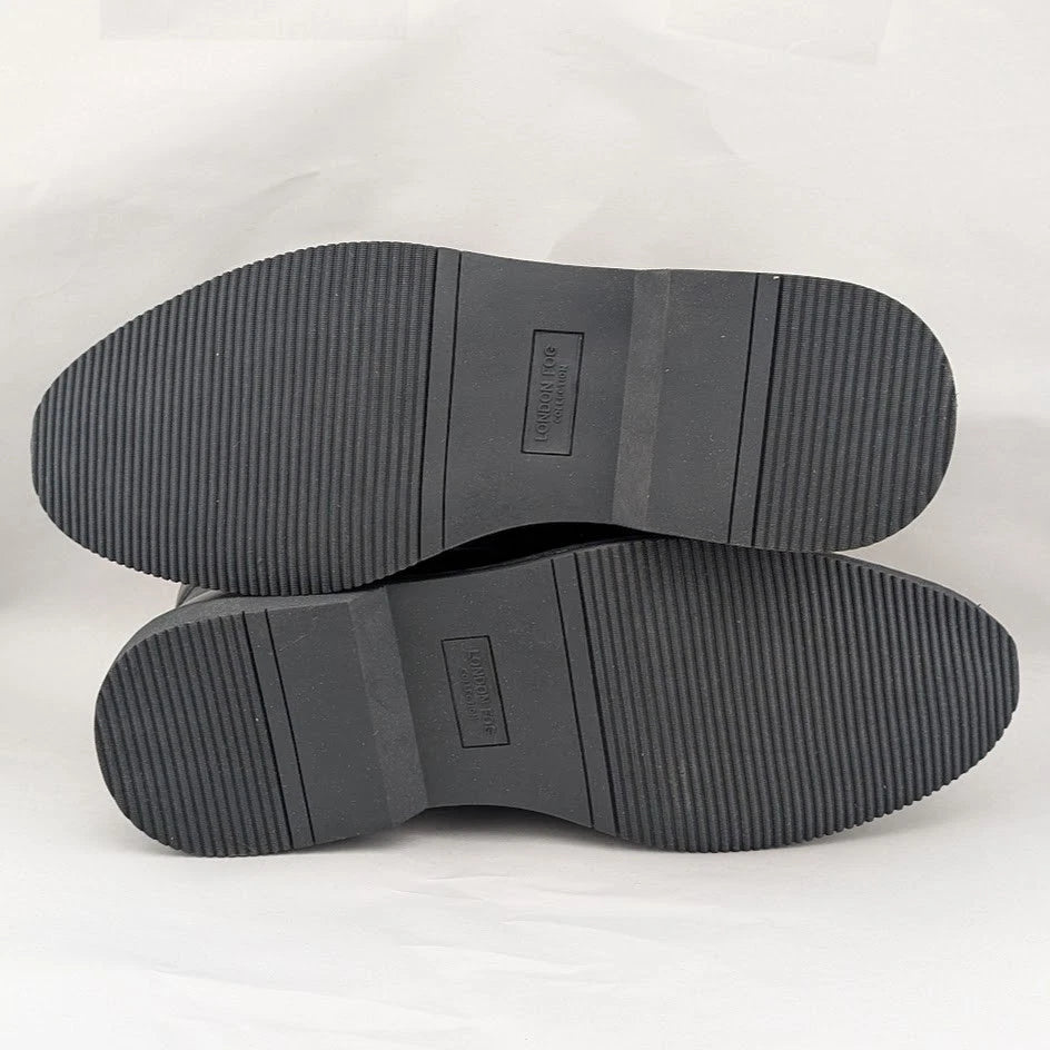 London Fog LFM-Tyler Chukka Boot Brown or Black Vegan Leather London Fog