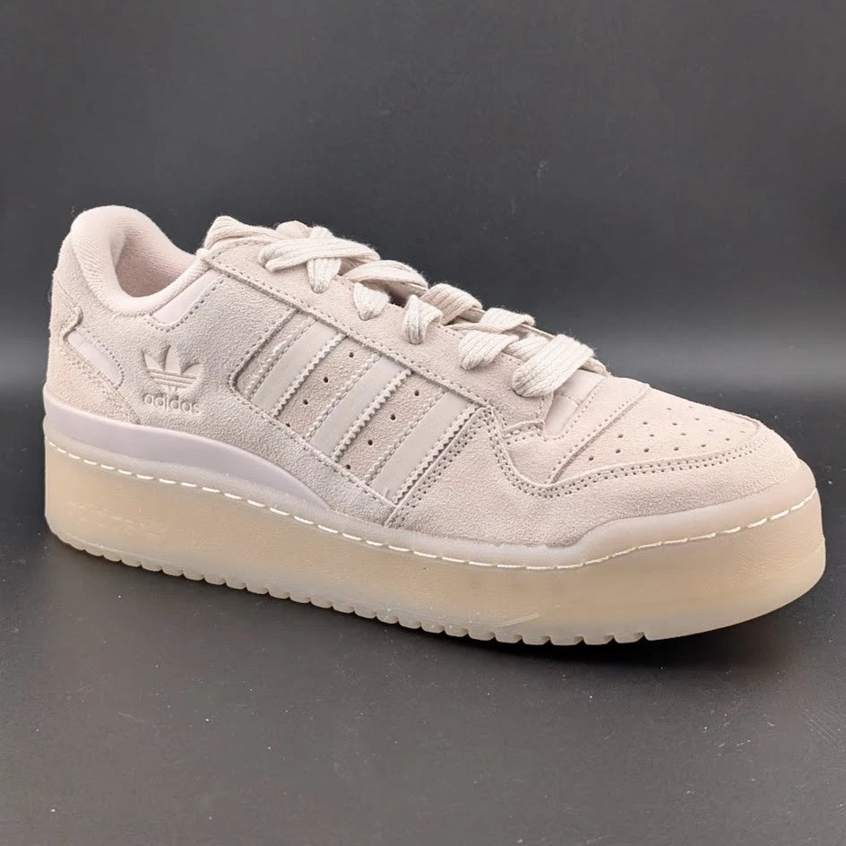 adidas Forum Bold Stripes Putty Mauve Cream White Women's Size 8.5 Sneaker SoleComfort.shoes