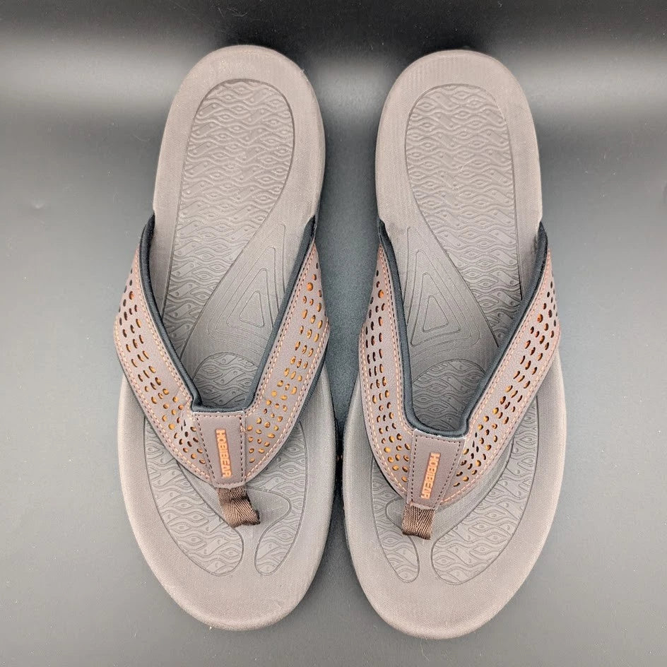 Hobibear EU Size 47 / US 13 Ramble Lite Wide Toe Slippers Flip Flop Sandals SoleComfort.shoes