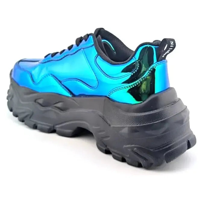 Womens Chunky Platform Fashion Sneakers Lace-Up Lightweight Athletic Shoes PROM! Unbranded