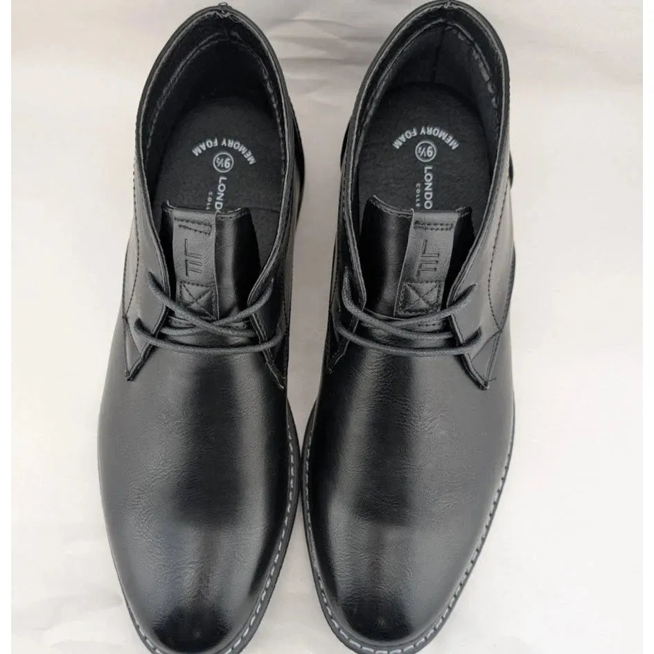 London Fog LFM-Blackburn Mid Dress Shoe Sizes 8-10.5 9.5M Memory Foam SoleComfort.shoes