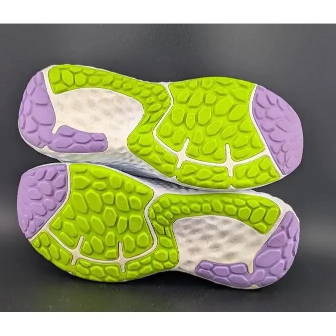 Pre-owned New Balance Fresh Foam EVOZ Womens Size 10, Mens Size 8.5 Light Blue / Purple New Balance