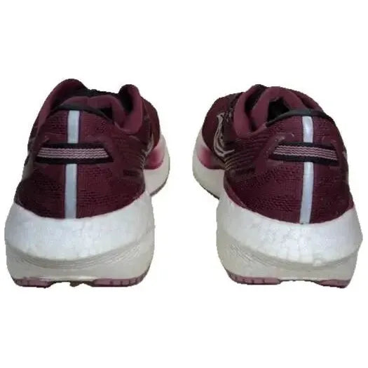 Pre-Owned Women's Saucony Triumph 20 Road Running Trainer Shoes Size 7.5 in Sundown Rose (Burg) New Balance