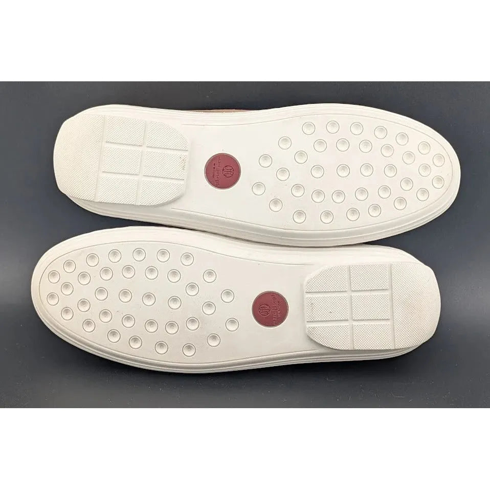 Marc Joseph Women's Size 4.5 New York Broadway Rose Gold Loafers (7707956) SoleComfort.shoes