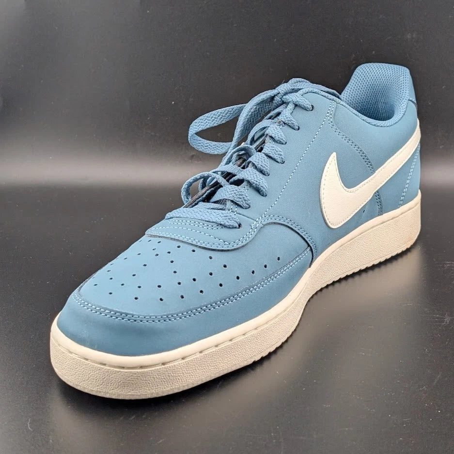 Men's Nike Court Vision Low Size 12 Smokey Blue/Sail HM9429-001 NIB SoleComfort.shoes