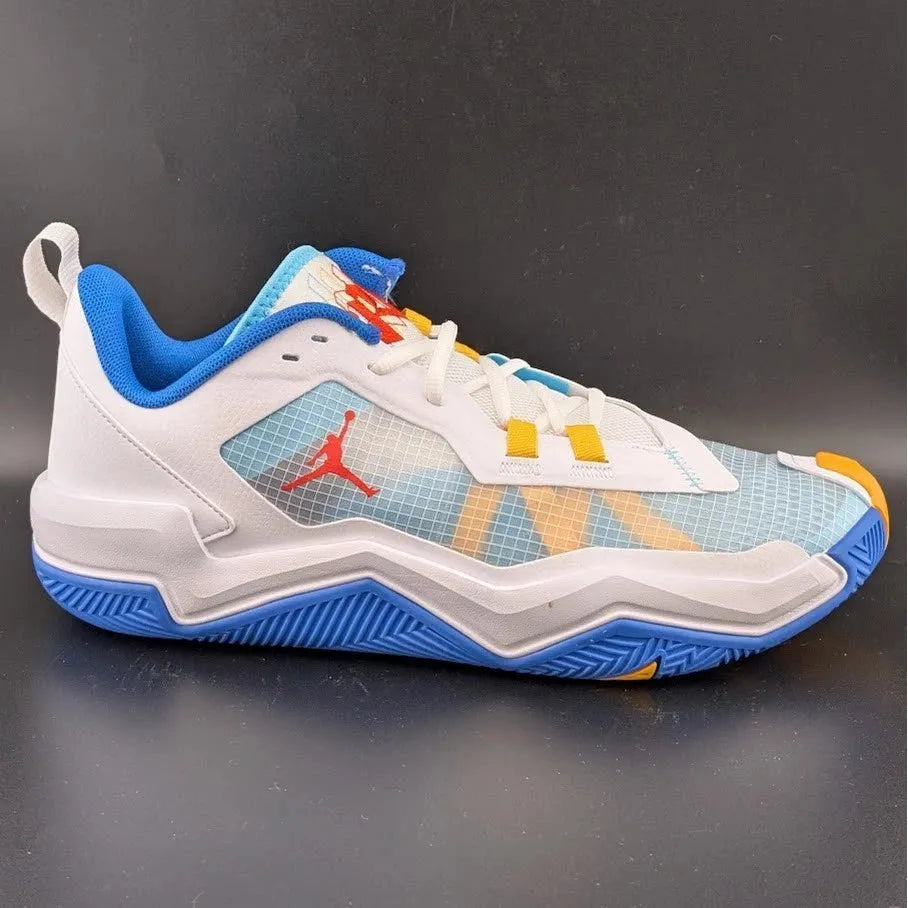 Nike Air Jordan One Take 4 White Blue Basketball Shoes DO7193-164 Men's SZ 11.5 SoleComfort.shoes