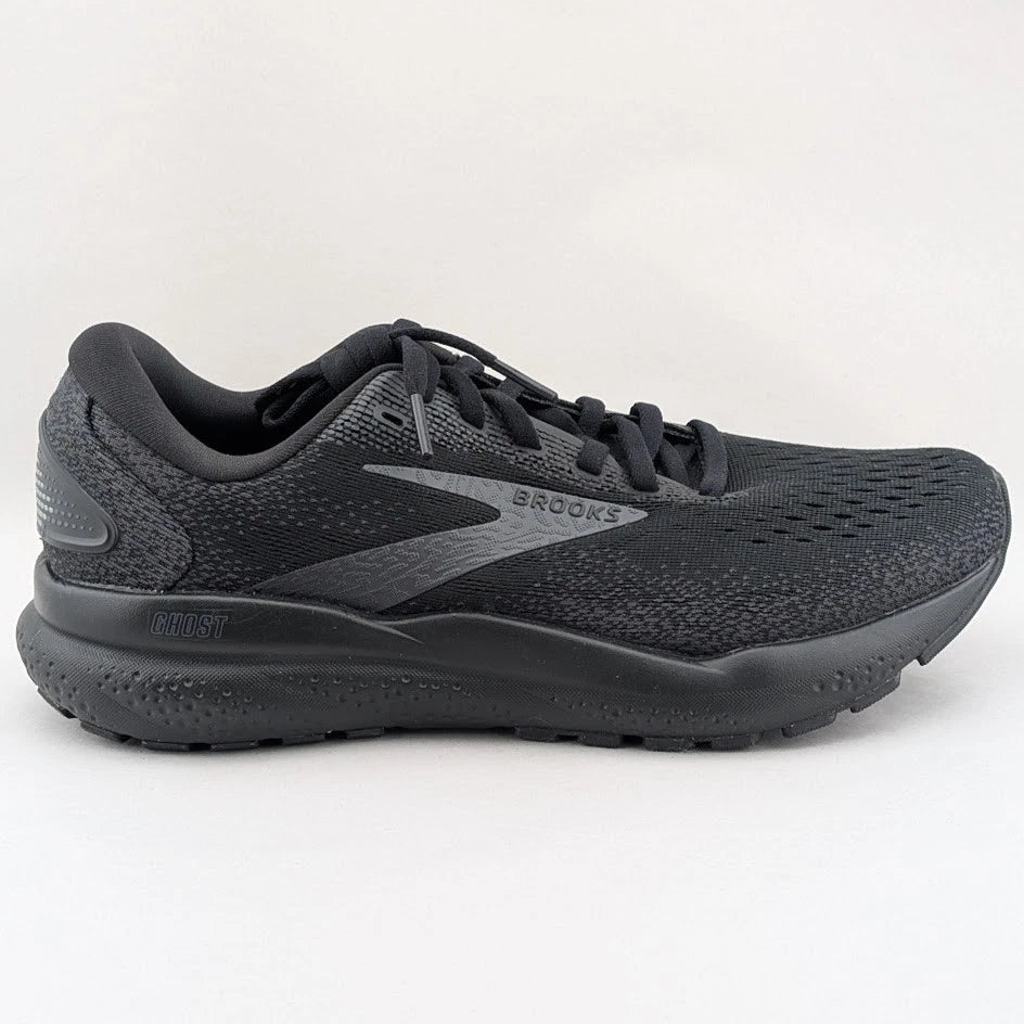 Brooks Women's Ghost 16 Lace Up Athletic Shoes Black Wide Sz 7b 1204071B020 SoleComfort.shoes