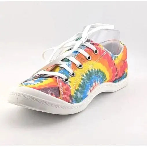 Womens Size 7.5 Fashion Low Top Canvas Sneaker Slip On Shoes Casual Walking Flat Unbranded