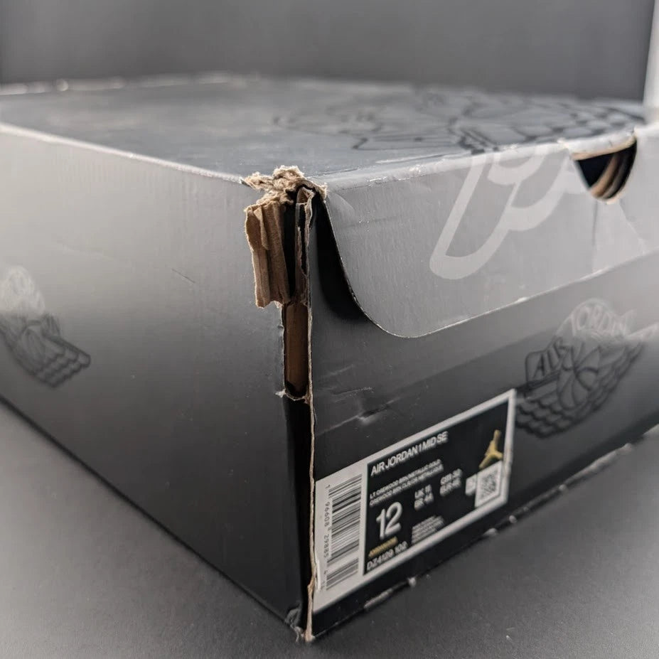 Nike Air Jordan 1 Mid, SE Brown Elephant, Size 12, New in Box SoleComfort.shoes