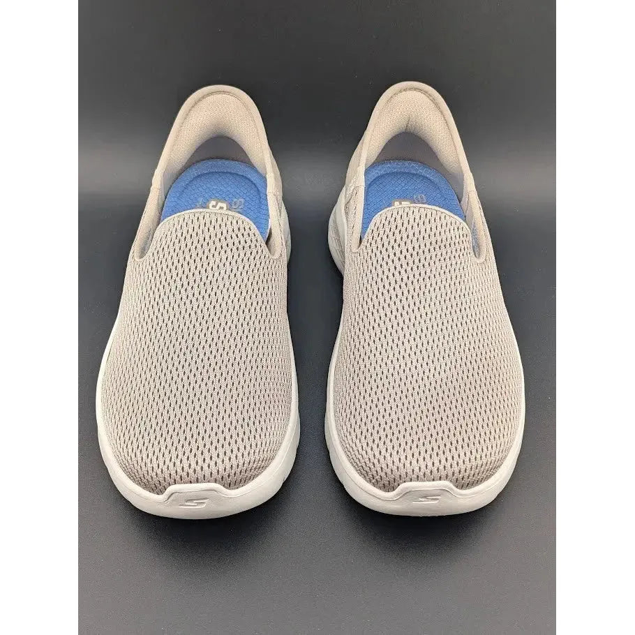 Women's Size 7.5 Skechers Go Walk Flex-Relish Taupe Running Shoes Sneakers SoleComfort.shoes