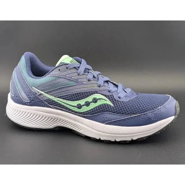 Saucony Women's Size 7 Cohesion 15 Running Shoe Cobalt/Mint S10701-15 Comfort - SoleComfort.shoes