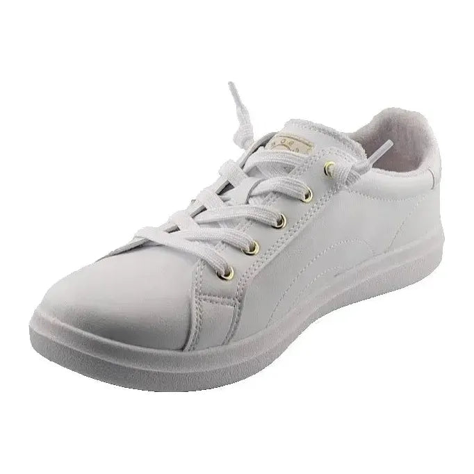 Bobs By Skechers D'VINE-INSTANT DELIGHT White Sneakers Women's Size 8.5 Skechers