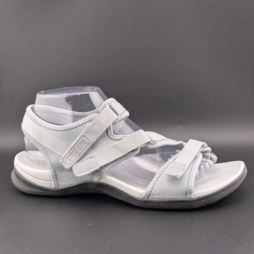 UBFEN Women Size 8.5 Hiking Sport Sandals 3 Adjustable Straps Very Soft Footbed Ubfen
