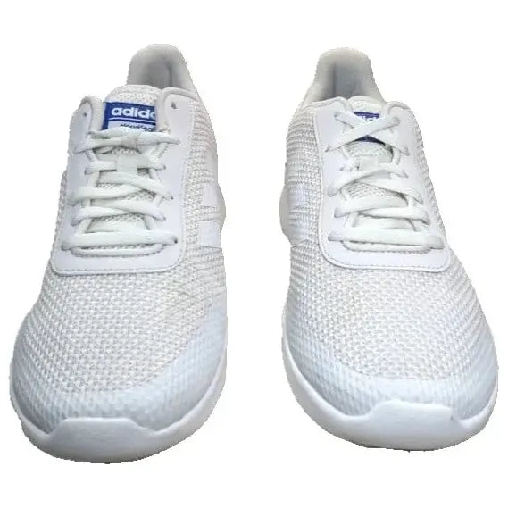 MEN'S adidas Element Race Crystal White Running White / Blue Sneaker Size 8.5 adidas