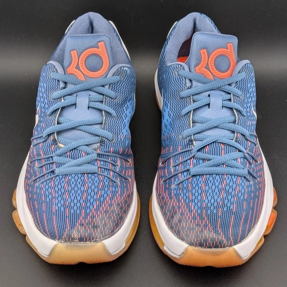 Nike KD 8 Away-Ocean Fog Midnight Navy-Kids Size 6Y 749375-414 Authentic Durant SoleComfort.shoes