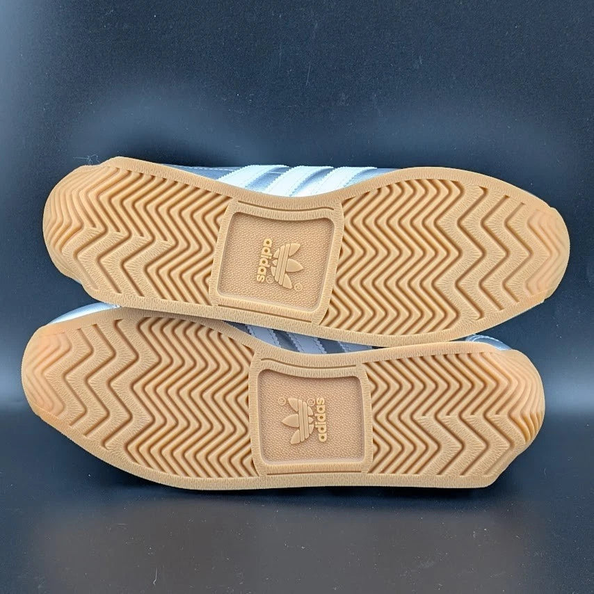 adidas Country OG Womens Size 8 Lace Up Silver White Sneakers Shoes JP7636 SoleComfort.shoes