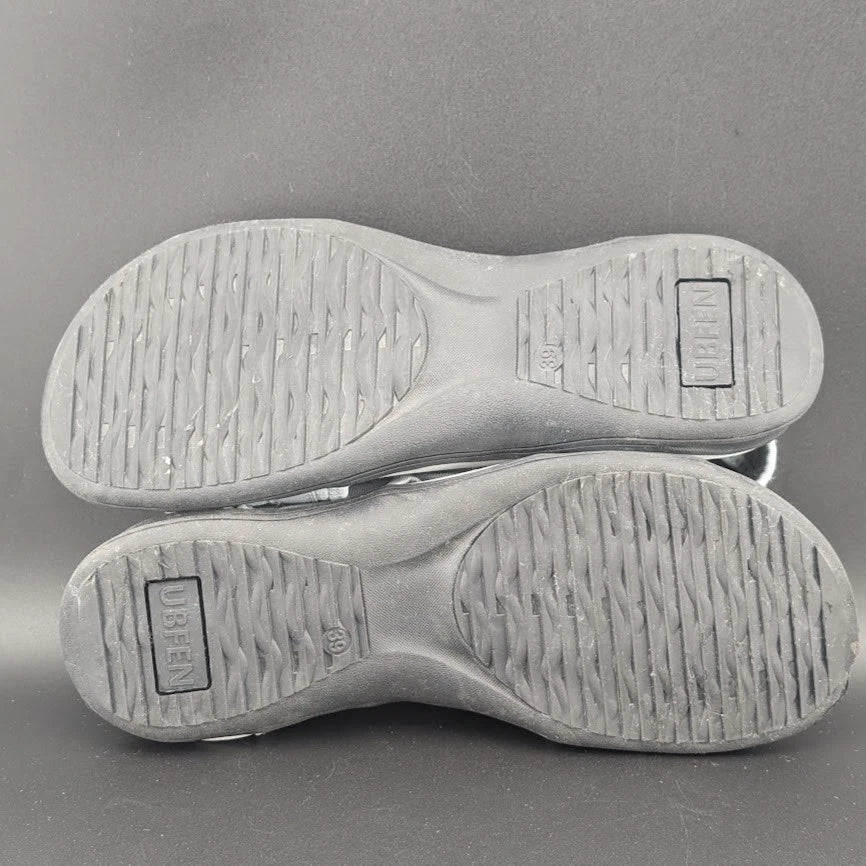 UBFEN Women Size 8.5 Hiking Sport Sandals 3 Adjustable Straps Very Soft Footbed Ubfen