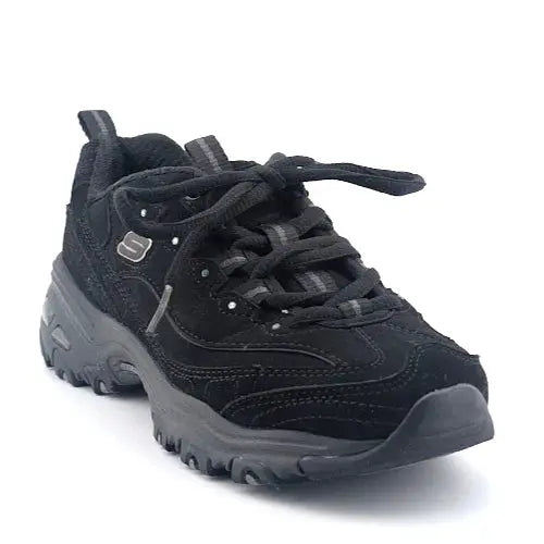 Pre-owned Womens Skechers Size 5 Wide DLites Leather Play on Fashion Lace-Up Oxford 2024 - SoleComfort.shoes