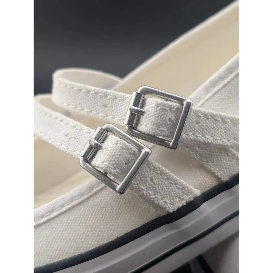 Converse Size 6 All Star Dainty Mary Jane Slip-on Womens CTAS White Canvas - SoleComfort.shoes