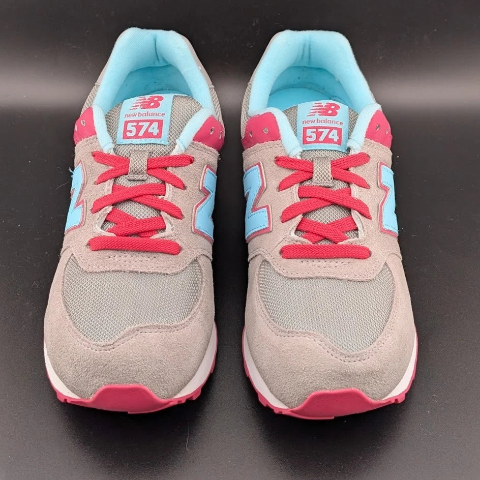 New Balance 574 Classics Big Kids Style : Kl574ALG Womens Size 7.5 Kids Size 6 SoleComfort.shoes