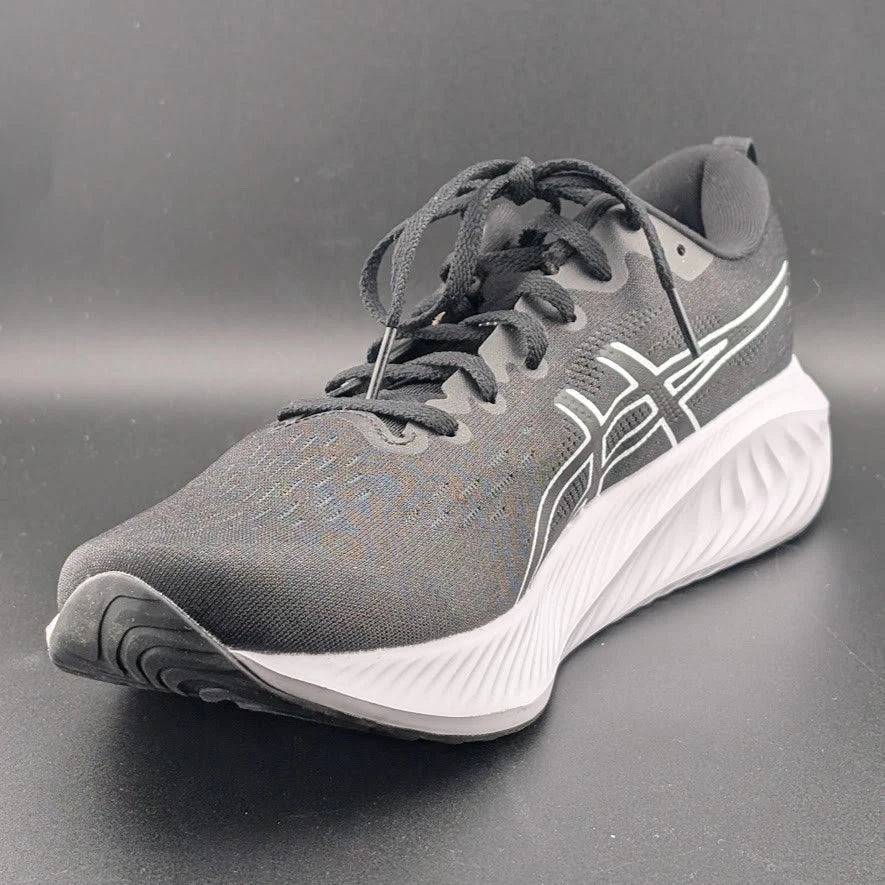 Asics Gel-Excite 10 Black / White Shoes Mens Sz 11 Ortholite Insole 1011B600-003 SoleComfort.shoes