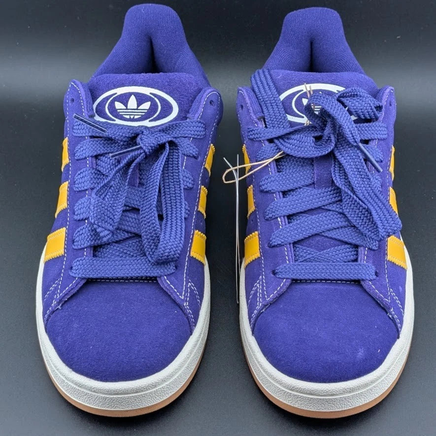 adidas Originals Campus 00s Collegiate Purple Gold JI0286 Kids 6 / Woman's 7.5 SoleComfort.shoes