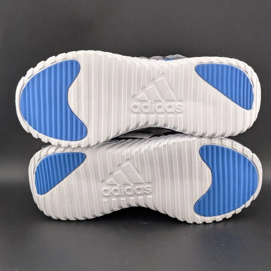 adidas Kaptir 3.0 Size 7.5 Wide Slip-on Running Sneaker Men's Shoes Gray Blue SoleComfort.shoes