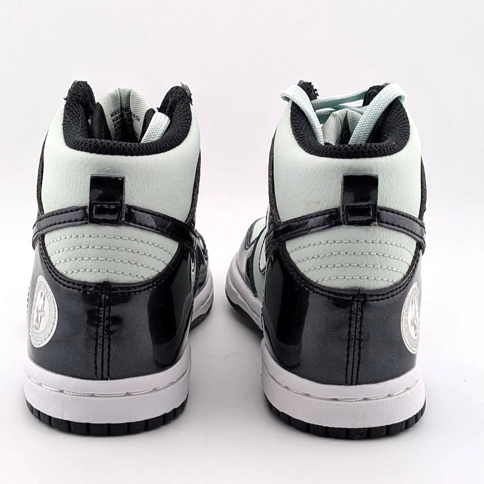 New Childs Nike Dunk High SE (PS) NBA All Star Barely Green / Black Patent Size 12C Nike