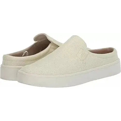 Revitalign Waco Shoe Company Orthotic Shimmer Denim Cream Sparrow Slide Size 11 Revitalign By Waco