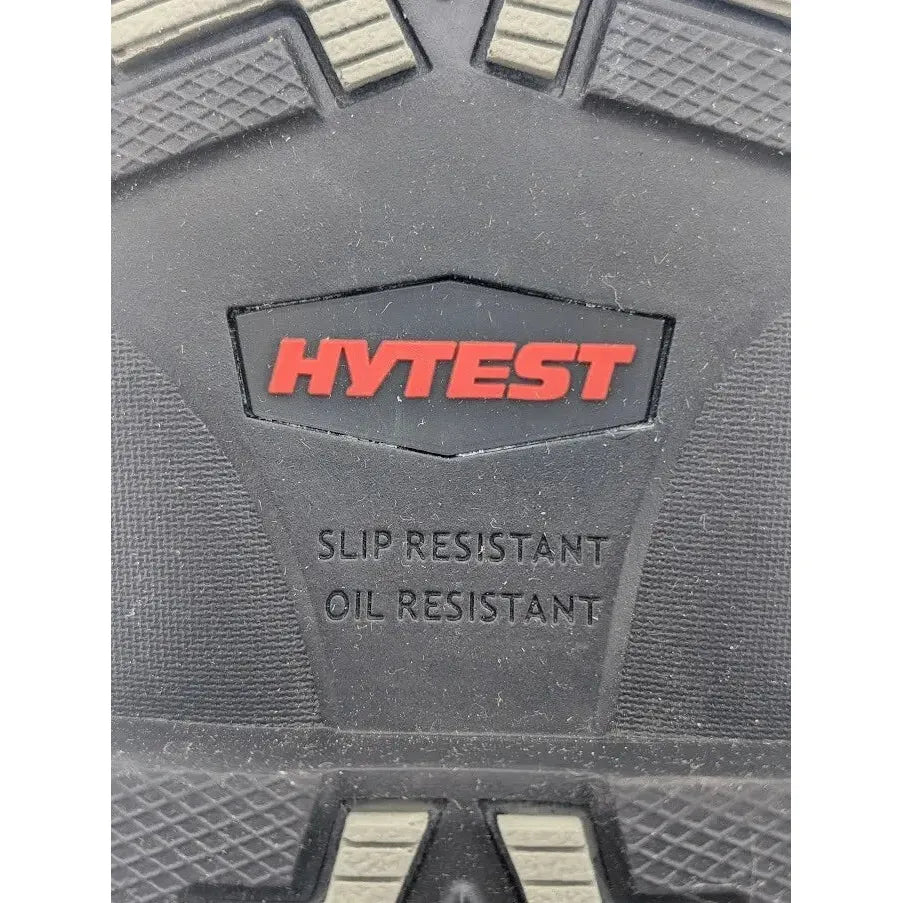 Hytest Women's US Size 6.5 Safety Steel Toe Brown/Red Cowgirl Work Boots K17122 Hytest Women's Work Boots Hytest