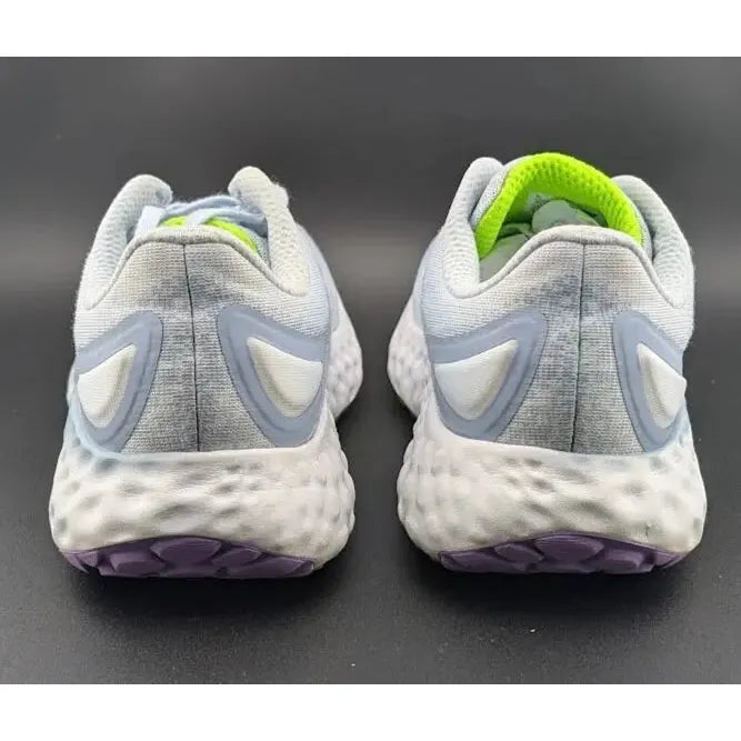 Pre-owned New Balance Fresh Foam EVOZ Womens Size 10, Mens Size 8.5 Light Blue / Purple New Balance