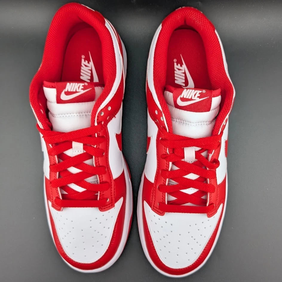 Nike Dunk Low White University Red White | US Men's Size 9.5 / Women's 11 Nike