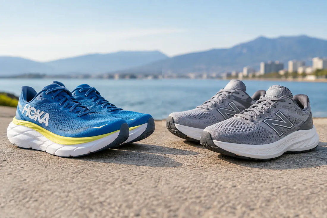 Hoka versus New Balance for Walking and Running