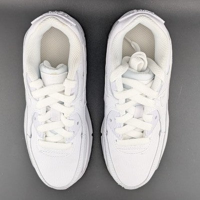 Kids Nike Air Max 90 Low White (PS) Sizes 13, 13.5, & 1 - CD6864-100 Nike