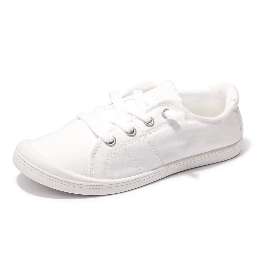Women's Size 10 | Slip On Canvas Low Casual Walking Classic Comfort Sneakers Unbranded