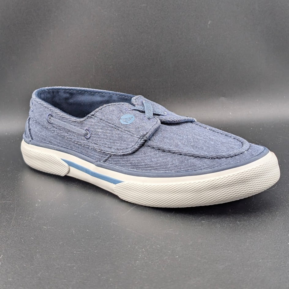 Sperry Women's Size 6 Wide Width ~ Pier Wave Navy Canvas Sneakers STS88787 Sperry