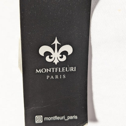 Men's Sz Lrg Luxury Rhinestone Lion Fashion Jersey Sweatshirt Montefleuri Imperf Montefleuri Paris