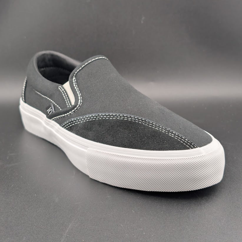 Clearweather Dodds Luxury Black Canvas & Suede Shoes Unisex (MSRP $180) NIB Clearweather