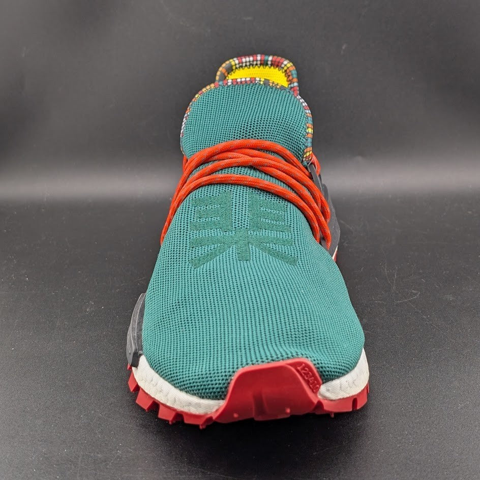 RARE** adidas x Pharrell Williams Solar HU NMD Green ~ EE7584 ~ Men's US 10.5 adidas