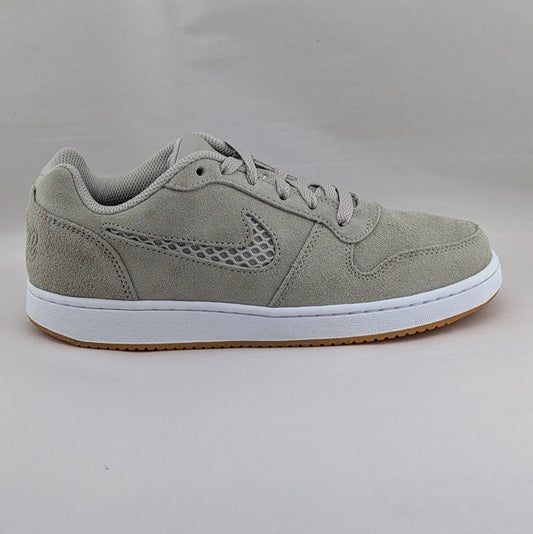 Women's Nike Size 7 'Concrete' Gray Suede Sneakers Ebernon Low Premium Shoes Nike