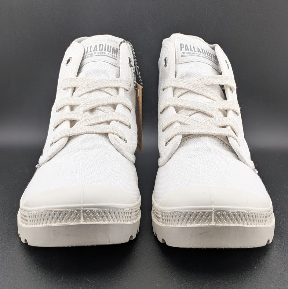 Palladium Boots Women's Size 11 in Star White Pampa Hi Top Lace Up New in Box Palladium